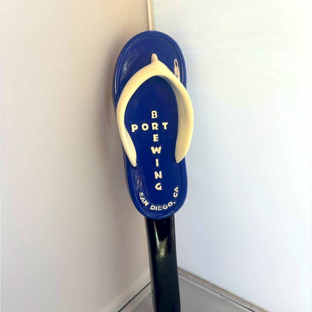 Port brewing San Diego flip flop tap handle